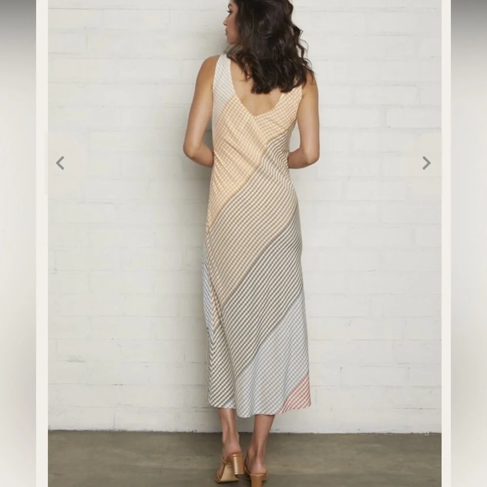 Rachel Pally Simona Dress - Ombré Check Voile